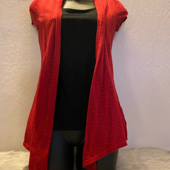 Heart Soul Red & Black Tank Top with Light Over Sweater - Picture 9 of 16